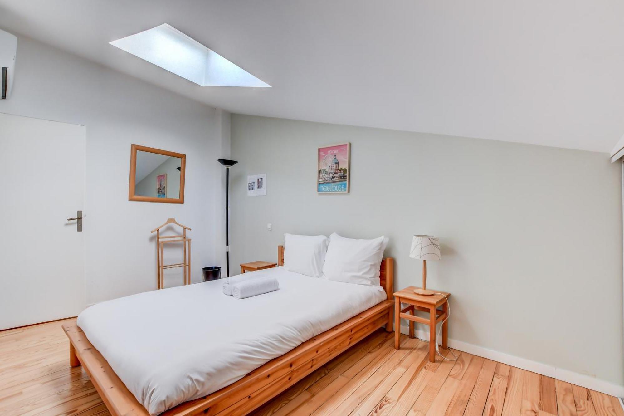Duplex Tolosa - Pont-Neuf, Dome De La Grave, 2 Bdrs 85M2, Ac, Free Private Car Park - T3 85M2 Avec Clim, Parking Prive Gratuit 外观 照片