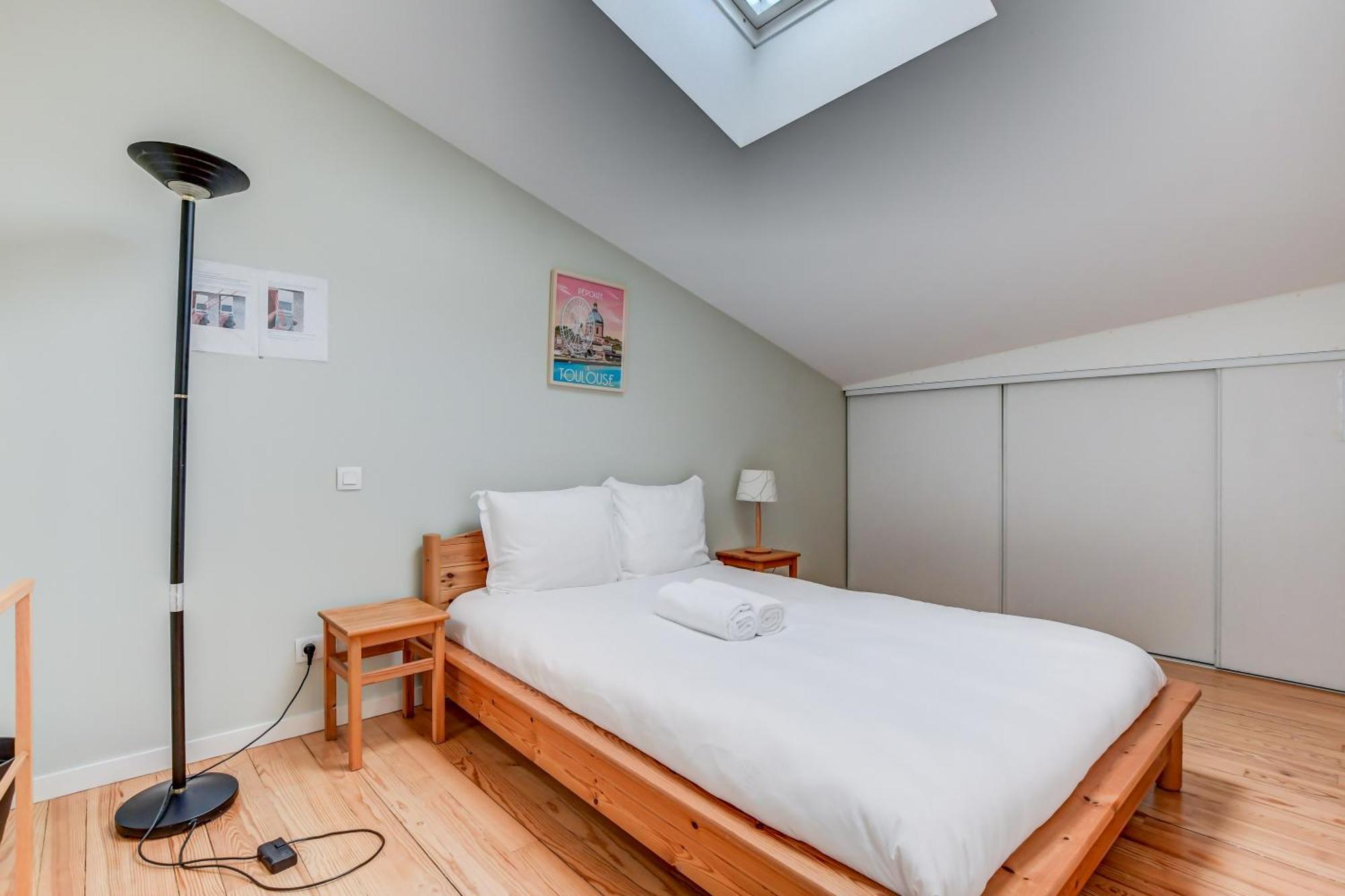Duplex Tolosa - Pont-Neuf, Dome De La Grave, 2 Bdrs 85M2, Ac, Free Private Car Park - T3 85M2 Avec Clim, Parking Prive Gratuit 外观 照片